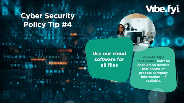 Cyber Security awareness training program by Vibe