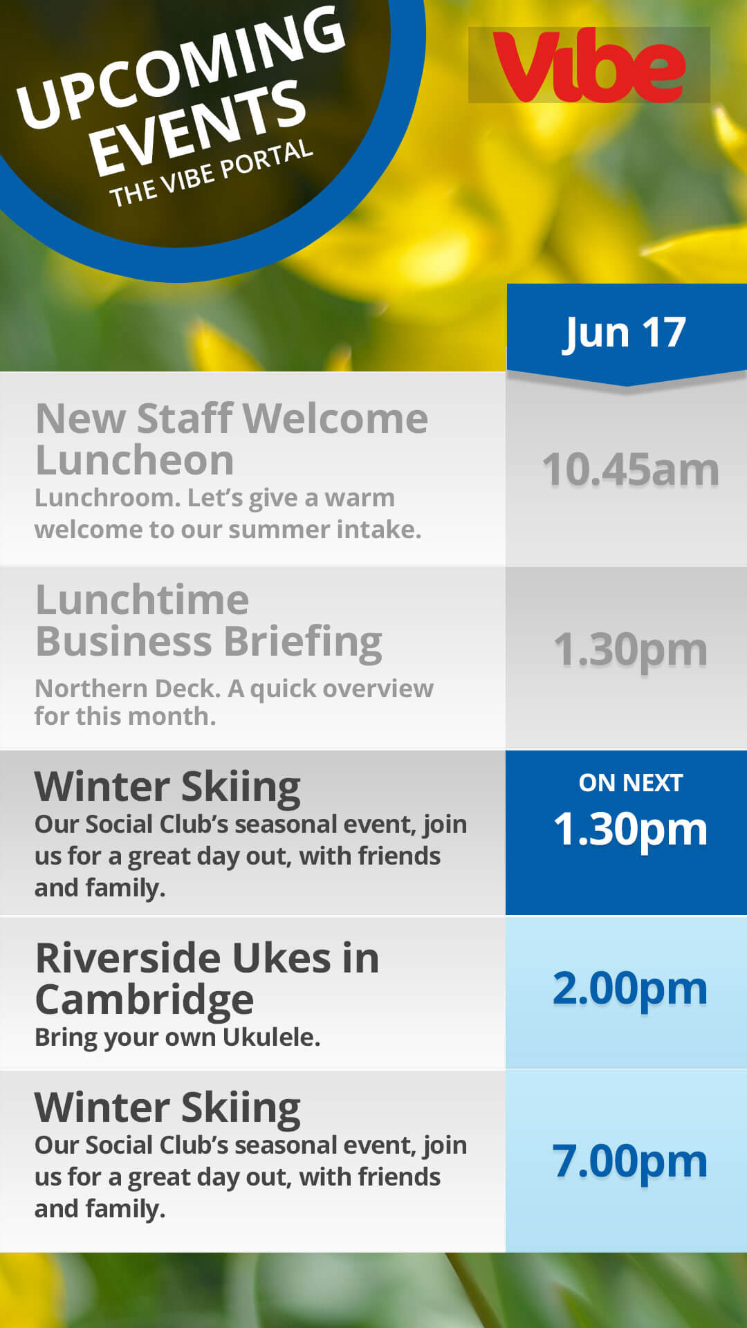 Events (Today)