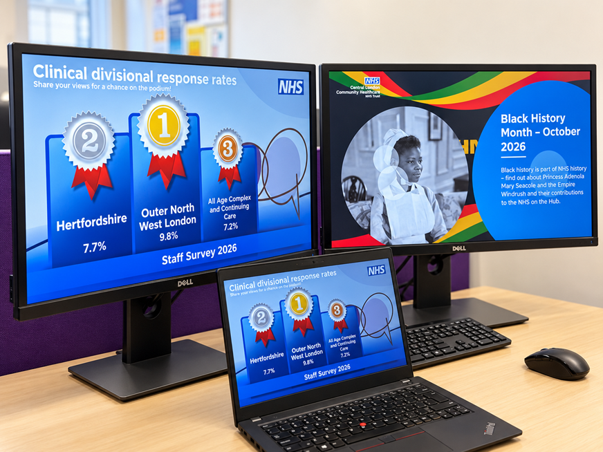Central London Community Healthcare NHS Trust Screensaver Channel