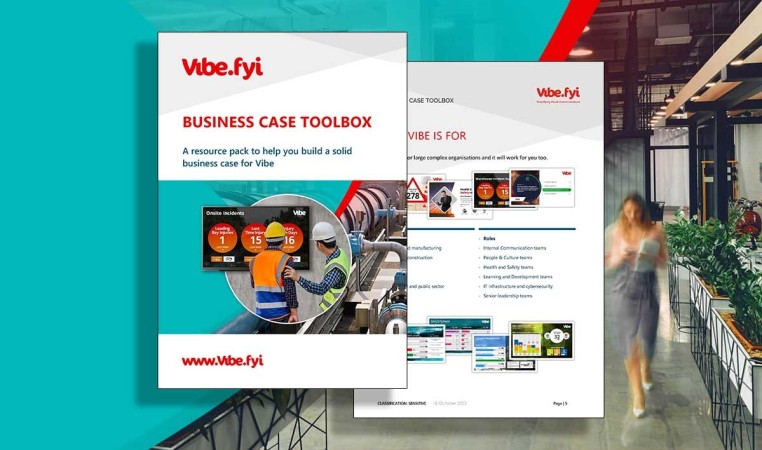 Business Case Toolbox: A resource pack to help you build a strong business case for Vibe